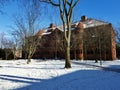 Grossman Library of the Harvard University in Cambridge Royalty Free Stock Photo