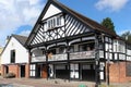 Grosvenor rowing club. Chester. England Royalty Free Stock Photo