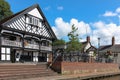 Grosvenor rowing club. Chester. England Royalty Free Stock Photo