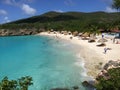 Grote Knip Beach in West Punt Area, Curacao Royalty Free Stock Photo