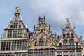 Grote Markt, Antwerp, Belgium, town square with city hall Royalty Free Stock Photo