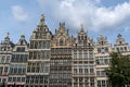 Grote Markt, Antwerp, Belgium, town square with city hall Royalty Free Stock Photo