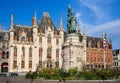 Grote Markt, Bruges, Flanders Royalty Free Stock Photo