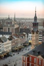 The Grote Markt of Sint-Truiden in Belgium.