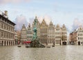 Grote Markt square, Antwerpen Royalty Free Stock Photo