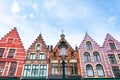 Grote Markt square in Brugge, Belgium Royalty Free Stock Photo