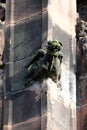 Grotesque gargoyle, Chester Cathedral,UK