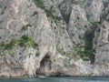 Grotta Bianco, or White Grotto, in Capri, Italy Royalty Free Stock Photo