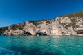 Sardinia Grotta del Bue Marino from sea side Royalty Free Stock Photo