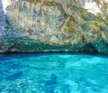 Grotta Verde Green Grotto on Capri, Italy Royalty Free Stock Photo