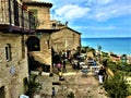 Grottammare`s view, Marche Royalty Free Stock Photo