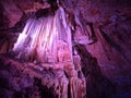Grotte de clamouse, a cave in herault, languedoc, france Royalty Free Stock Photo