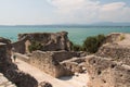 Grotte di Catullo Roman ruins on Lake Garda, Sirmione, Lombardy, Italy