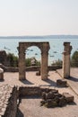 Grotte di Catullo Roman ruins on Lake Garda, Sirmione, Lombardy, Italy