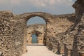 Grotte di Catullo Roman ruins on Lake Garda, Sirmione, Lombardy, Italy