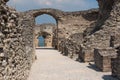 Grotte di Catullo Roman ruins on Lake Garda, Sirmione, Lombardy, Italy