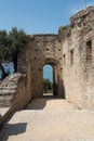 Grotte di Catullo Roman ruins on Lake Garda, Sirmione, Lombardy, Italy