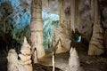 Grotte di Frasassi is karst cave system in the Genga, Ancona and the most famous show caves in Italy