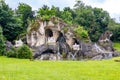 Grotto of Apollo Baths in Versailles park, France Royalty Free Stock Photo