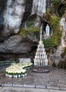 Grotto of Lourdes Royalty Free Stock Photo