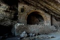 Grotto in the rock Royalty Free Stock Photo