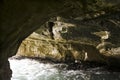 A Grotto at Rosh HaNikra Near Lebanon .