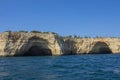 Grottos and Caves at Carvoeiro in the Algarve