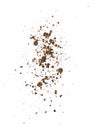 Ground Allspice, crushed pimento spice, Jamaican pepper Royalty Free Stock Photo