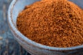 Ground Cayenne Pepper in a Bowl