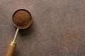 Ground Cloves Spilled from a Teaspoon Royalty Free Stock Photo
