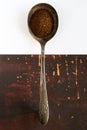 Ground Cloves on a Spoon Royalty Free Stock Photo