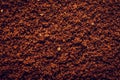 Ground Coffee macro Background Royalty Free Stock Photo