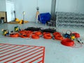 Cable link equipment test for seismic survey