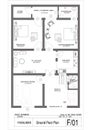 Ground Floor Plan Ã¢â¬â Small House