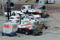 Ground handling equipment at Changi Airport