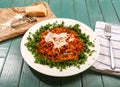 Ground Lamb Meat With Orzo Pasta - Kritharaki (Greek food)