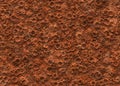 Ground of mars crater texture surface