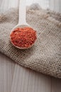 Ground red cayenne pepper Royalty Free Stock Photo