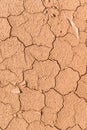 Ground soil texture dry dirt land with rock Royalty Free Stock Photo