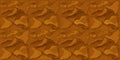 Ground texture, soil top view in cartoon style seamless. Game interface background, brown earth.