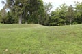 Ground View of the Serpent Mound Royalty Free Stock Photo