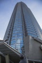Ground View Up: Roppongi Hills Tower, Tokyo, Japan Royalty Free Stock Photo