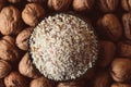 Ground walnuts