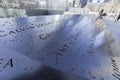 Ground Zero Manhattan - The 9-11 Memorial fountains- MANHATTAN - NEW YORK - APRIL 1, 2017