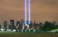 Ground zero from NJ Royalty Free Stock Photo