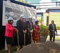 Groundbreaking Ceremony For Paul Robeson Plaza