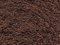 Grounded coffee bean food background