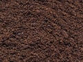 Grounded coffee bean food background Royalty Free Stock Photo
