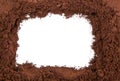 Grounded Coffee Powder Background II Royalty Free Stock Photo