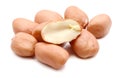 Groundnuts background. Royalty Free Stock Photo